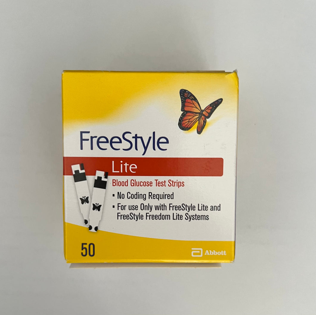 Freestyle Lite Test Strips 50ct