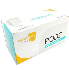 *Insulet Dash System Omnipods - caja de 10 pods - Fechas de vencimiento anticipadas (1-3 meses antes del vencimiento) totalmente garantizadas