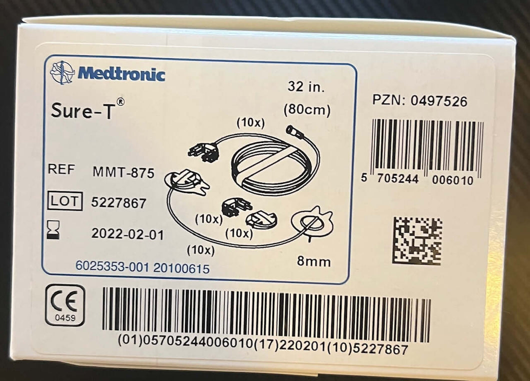 Medtronic Sure T 8mm/32in  MMT 875